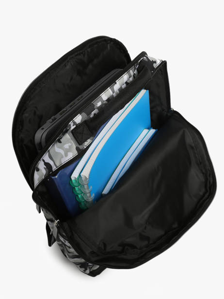 Rugzak 2 Compartimenten Fortnite Grijs gamer 23BZ204D ander zicht 3